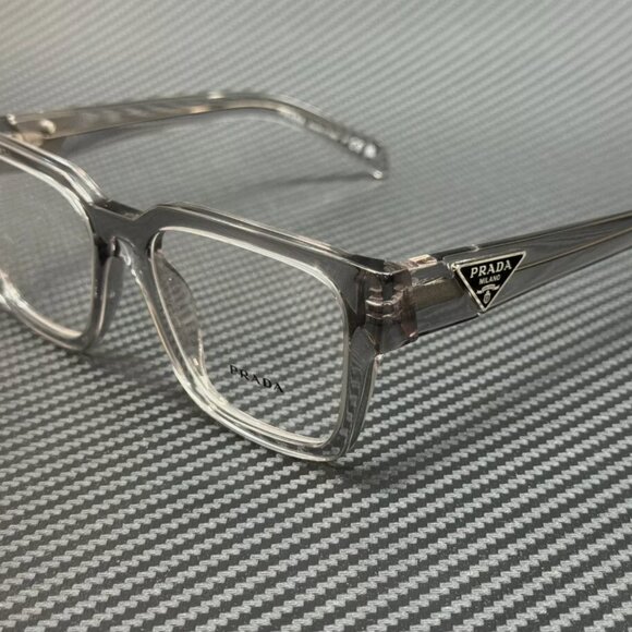 Prada Men's Transparent Eyeglasses NEW